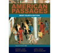 Bundle: American Passages: A History of the United States, Volume 2: Since 1865, Brief, 4th + WebTutor™ on WebCT™ with eBook on Gateway Printed Access Card