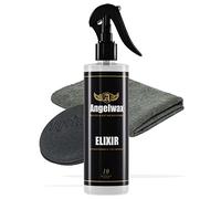 Bundle: Angelwax Elixir Tire Dressing 0,5 l + Angelwax Foam Pad + detailmate Edgeless panno in microfibra