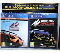 BUNDLE ASSETTO CORSA ULTIMATE & ASSETTO CORSA COMPETIZIONE PS4 EU MULTI NUOVI