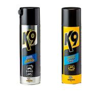 Bundle Bardahl K9 - Lubrificante Spray Superiore per Catena Bici da Strada o Off-Road + Pulitore Sgrassatore per Catena Bici e Moto