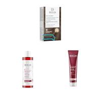 Bundle BIOCLIN Tinta Permanente 6 Biondo Scuro + Shampoo e Maschera Post Colore con Olio di Argan per Capelli Colorati o Trattati, adatti alla cute sensibile