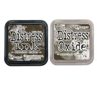 Bundle Bruciato Timber Tim Holtz Ranger Ink January 2024 Release Pad Set - Sia Oxide che Standard Pads Inclusi