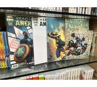 BUNDLE CAPITAN AMERICA #1/188 + VARIANT SCHITI + VARIANT MILLER + BLANK VARIANT