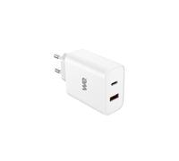Bundle caricatore PC WE USB-C/USB + cavo USB-C/USB-C 2m - Caricatore 1 porta USB-C 65W - 1 porta USB Bianco - Nouvo