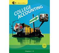 Bundle: College Accounting, Chapters 1-9, 20th + Study Guide with Working Papers, Chapters 1-9 and 10-15 (with Combination Journal Module)