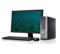 Bundle completo Dell Station/PC desktop con SSD da 240 Gb/Intel i5/Windows 11 / Monitor schermo da 22" VGA Full HD/WI-FI/KIT Tastiera E Mouse/DVD ROM (certificato ricondizionato)