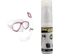 Bundle Cressi Perla, Snorkeling, Apnea, Immersioni-Combo Set Maschera Perla+Snorkel Mexico,Taglia Unica+Cressi Premium Anti Fog - Anti-fog per Maschere Sub e Occhialini Nuoto, Adulto Unisex