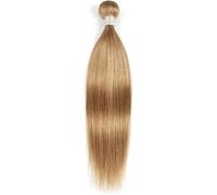 Bundle di capelli umani Extension di capelli umani 95 g per bundle Biondo 10A Grado Brasiliano Bundle di capelli Extension per capelli (Colore: Colore 27 onda del corpo, Dimensioni: 28 pollici)-12 pol