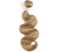 Bundle di capelli umani Extension di capelli umani 95g per bundle Biondo 10A Grado Brasiliano Bundle di capelli Extension per capelli (Colore: Colore 27 body wave, Dimensioni: 28 pollici)-20 pollici-C