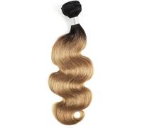 Bundle di capelli umani Extension di capelli umani 95g per bundle Biondo 10A Grado Brasiliano Bundle di capelli Extension per capelli (Colore: Colore 27 body wave, Dimensioni: 28 pollici)-26 pollici-C