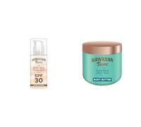 Bundle di Hawaiian Tropic HYDRATING PROTECTION Lozione solare viso SPF 30 + Doposole Enriching Body Butter Cocco