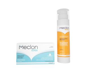 Bundle di Meclon Idra e Intima Quotidiana, Trattamento Lenitivo e Calmante che Può Essere Utilizzato per la Vaginite Atrofica, Mousse Detergente Intima Delicata per Uso Giornaliero