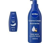 Bundle di NIVEA Bagnodoccia Creme Care 750 ml+ NIVEA Crema Corpo Nutriente 500 ml