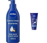 Bundle di NIVEA Crema Corpo Nutriente 500 ml + NIVEA Siero Lozione Corpo Perfezionatore Cutaneo 200 ml