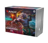 Bundle di Orizzonti di Modern 3 9 buste di gioco 30 carte terra e accessori