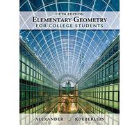 Bundle: Elementary Geometry for College Students, 5th + Math Study Skills Workbook, 4th