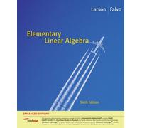 Bundle: Elementary Linear Algebra, Enhanced Edition (with Enhanced WebAssign 1-Semester Printed Access Card), 6th + Enhanced WebAssign - Start Smart Guide for Students
