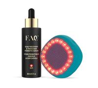 Bundle FAQ 301 Massaggiatore cuoio capelluto & Siero Capelli Probiotico Rigenerante - Stimola crescita capelli con Centella e Trifoglio Rosso - 60 ml