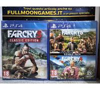 BUNDLE FAR CRY 3 & FAR CRY 5 + FAR CRY 4 PS4 PLAYSTATION 4 EU CON ITALIANO NUOVI