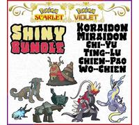 Bundle Koraidon Miraidon Ting-Lu Chien-Pao Pokemon Scarlatto Viola Rovina SV
