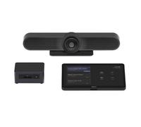 Bundle Logitech con Logitech Tap, Logitech MeetUp e NUC i5 Kit per piccole sale con Logitech Meetup, Tap e lettore NUC i5, certificato per Microsoft