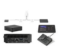 Bundle Logitech TAP Base Room con NUC Mini-PC Soluzione di videoconferenza per Microsoft Teams con TAP Controller e NUC Mini-PC