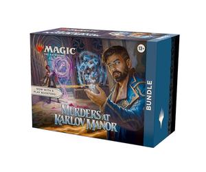 Bundle Magic: The Gathering Omicidi al palazzo Karlov - 9 booster da gioco, 30 carte da campo + accessori esclusivi (versione inglese)