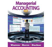 Bundle: Managerial Accounting, 11th + WebTutor(TM) on WebCT(TM) Printed Access Card