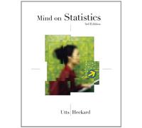 Bundle: Mind on Statistics (with CD-ROM and CengageNOW, iLrn™ Homwrk Stu. Ver., InfoTrac 2-Sem, Personal Tutor, Internet Companion 2-Sem. Printed ... + CyberStats: An Introduction to Statistics
