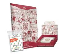 Bundle mit FC Bayern München - 125 anni - Adesivi da collezione + esclusive custodie Collect-it (1 display (36 sacchetti) + album)