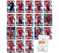 Bundle mit Match Attax UEFA Euro 2024 Germany - Pacchetto squadra - Serbia + esclusive custodie Collect-it