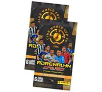 Bundle mit Panini FIFA Club World Cup 2025 - World Trading Cards - Coppa del Mondo - 2 Booster + esclusivo biglietto di compleanno