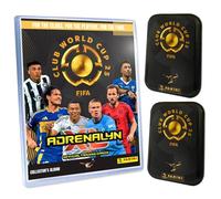 Bundle mit Panini FIFA Club World Cup 2025 - World Trading Cards - Mondiali - 1 raccoglitore + 2 lattine + esclusivo biglietto di compleanno