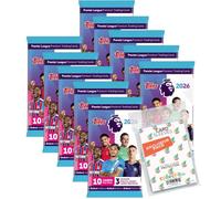 Bundle mit Topps - Premier League 2025/26 Trading Cards - 10 Booster + buste esclusive Collect-it