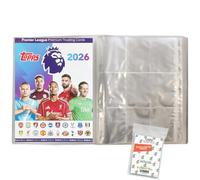 Bundle mit Topps - Premier League 2025/26 Trading Cards + Exclusive Collect-it Custodie (1 Cartellina vuota)