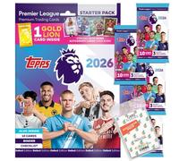Bundle mit Topps - Premier League 2025/26 Trading Cards + Exclusive Collect-it Custodie (1 Starter + 5 Booster)