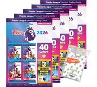 Bundle mit Topps - Premier League 2025/26 Trading Cards + Exclusive Collect-it Custodie (5 Multipack)