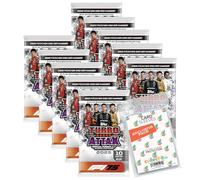 Bundle mit Topps - Turbo Attax Formula 1 2025 - Trading Cards - 10 Booster + buste esclusive Collect-it