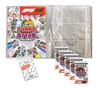 Bundle mit Topps - Turbo Attax Formula 1 2025 - Trading Cards + buste esclusive Collect-it (1 raccoglitore vuoto + 5 booster)