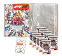 Bundle mit Topps - Turbo Attax Formula 1 2025 - Trading Cards + buste esclusive Collect-it (1 raccoglitore vuoto + 10 booster)