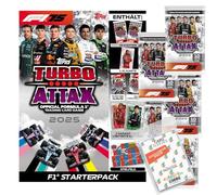 Bundle mit Topps - Turbo Attax Formula 1 2025 - Trading Cards + Exclusive Collect-it Custodie (1 Starter + 5 Booster)