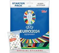 Bundle mit UEFA EURO 2024 Germany Adesivi da collezione 1 Starter Pack + custodie esclusive collect-it
