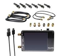 Bundle NanoVNA - Kit di Analizzatore di Rete Vettoriale Hardware Aperto da un Distributore Autorizzato. 50kHz-900MHz+ VNA Portatile con Schermatura EMI, Kit Calibrazione SOLT, Kit Attenuatore e Altro