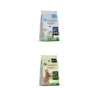 Bundle of Applaws Complete Naturale Grain Free Crocchette di Pollo per Gattini, Busta Resellabile da 400g + Pollo con Extra di Agnello Alimento secco per gatti adulti, Busta Resellabile da 400g