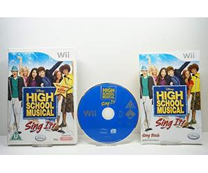BUNDLE of RARE / COLLECTABLE Nintendo Wii GAMES Super Mario High School Musical sing It
