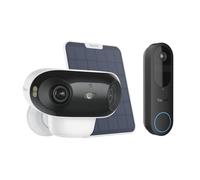 Bundle of Reolink Argus 4 Pro Telecamera WiFi 4K Esterno a Batteria + Reolink Video Doorbell 2K, Visione Notturna a Colori, 180° & 150°x150°, WiFi 2,4/5GHz, Rilevamento Smart, Audio, Senza Abbonamenti