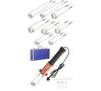 Bundle of VEVOR Set Riscaldatore a Induzione Magnetica 1KW, Riscaldatore a Induzione con 10 Bobine a Induzione + VEVOR Kit bobina di riscaldamento a induzione 8 pezzi Bobine di riscaldamento a induzio