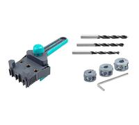 Bundle of wolfcraft Guida per spinatura - Calibro di spinatura per giunzioni i