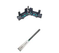 Bundle of wolfcraft Rapportatore angolare e tagliacornici PRO + wolfcraft Sega giapponese, 240 mm