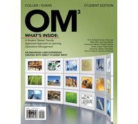 Bundle: OM (with Review Cards and Decision Sciences & Operations Management CourseMate with eBook Printed Access Card), 3rd + 4LTR Press Print Option Sticker